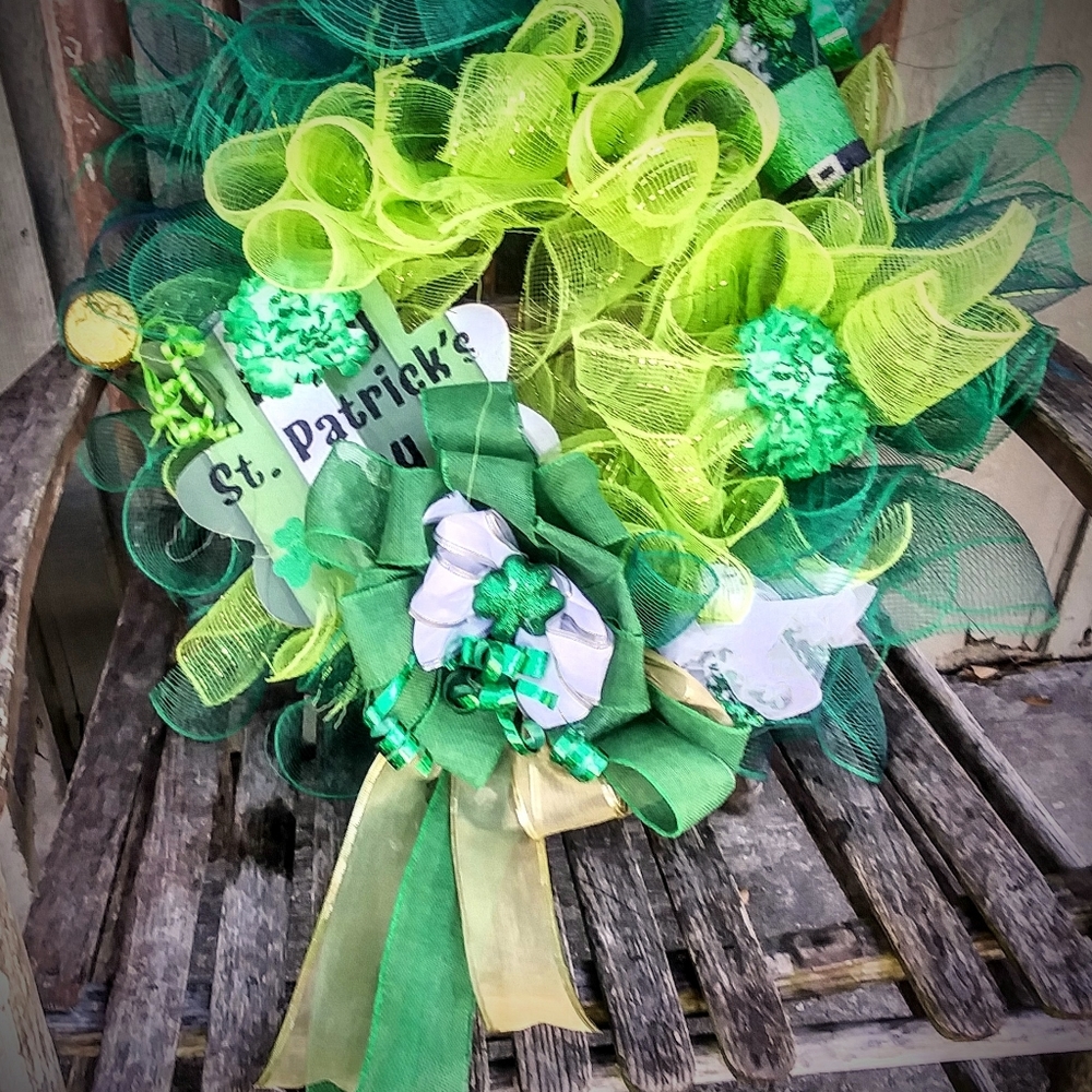 St. Patrick's Day Wreath